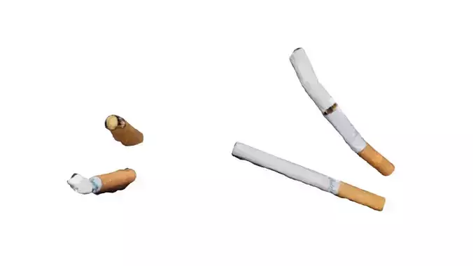 Cigarettes various 3D model