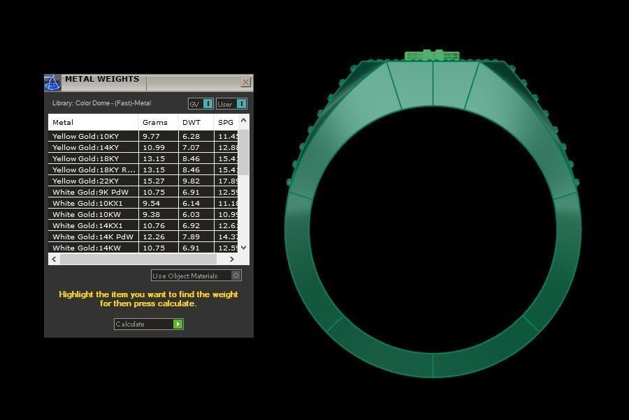 Model5 rich man ring 3D print model_13