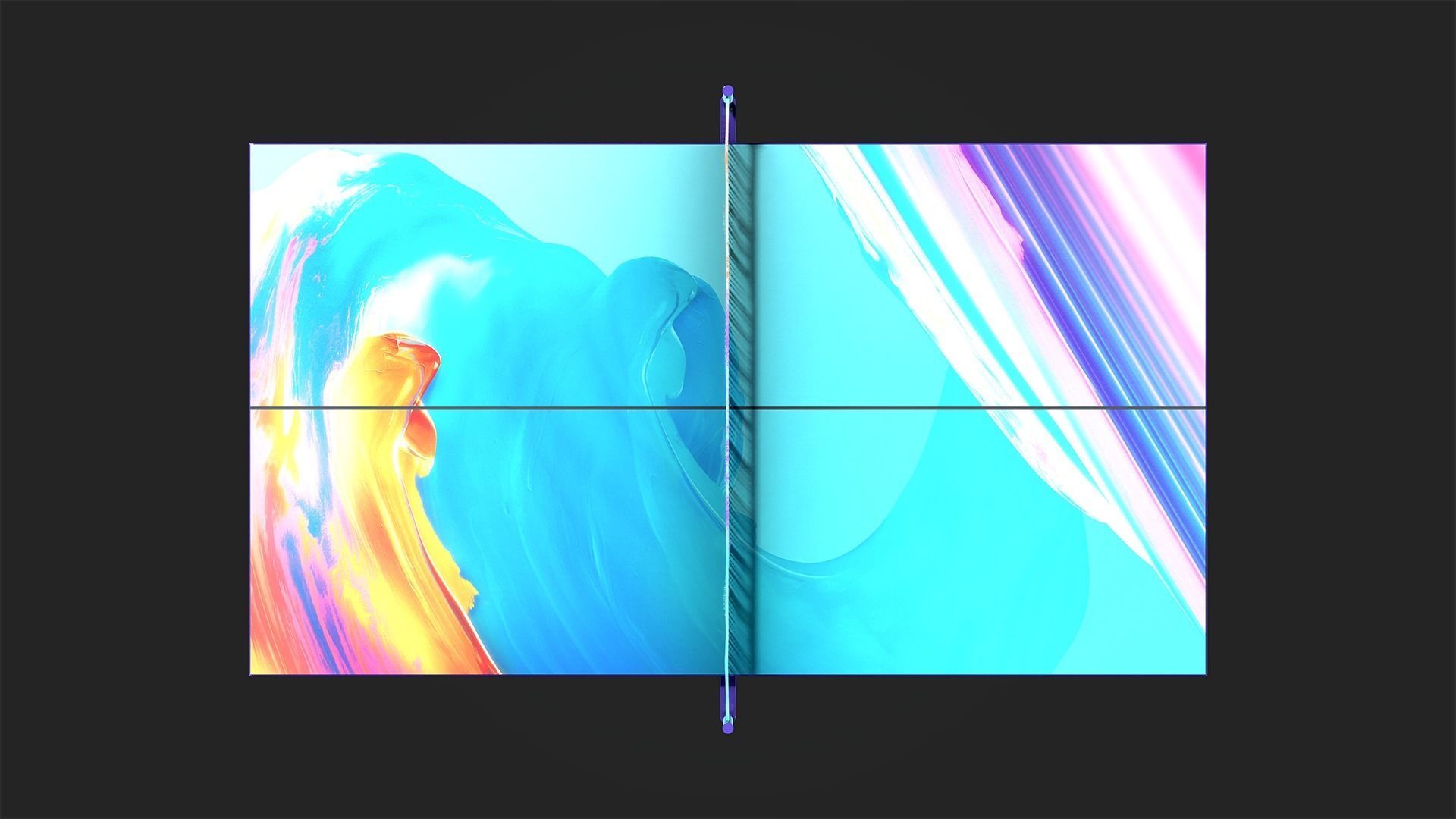 Tennis Table Low-poly 3D model_24