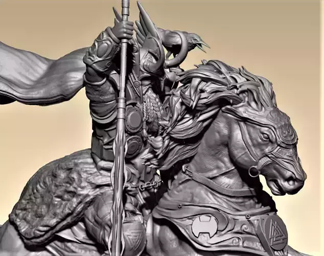 Odin Father  3D print model