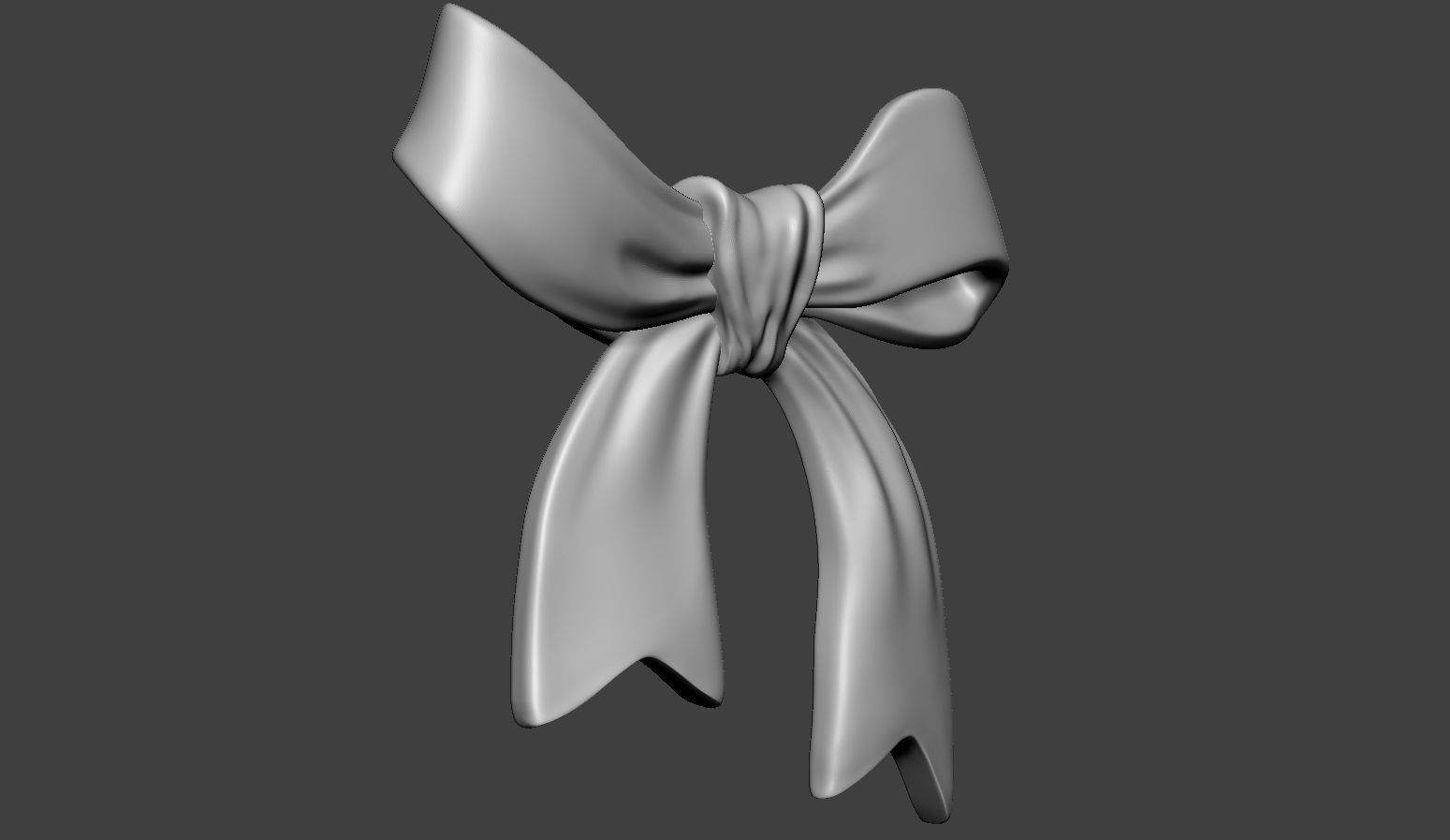 Wrapping Bow 3D print model_2