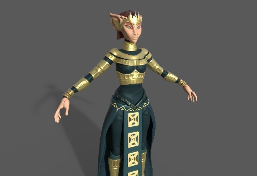 Queen Miraj Scintel was a villain in Star Wars 3d print 3D print model_1