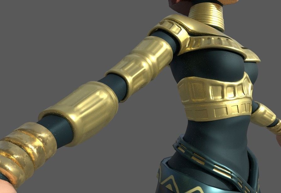 Queen Miraj Scintel was a villain in Star Wars 3d print 3D print model_5