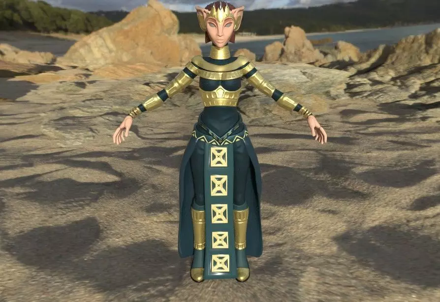 Queen Miraj Scintel was a villain in Star Wars 3d print 3D print model_0