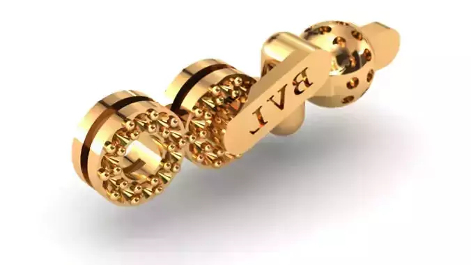 Eslabon para cadenas chain link E2016-2 3D print model