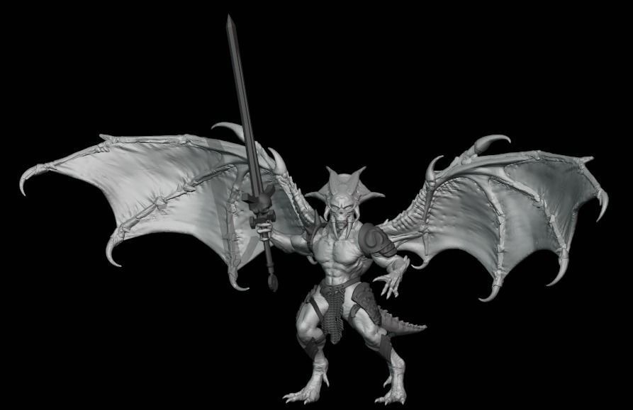 Penumbral First and Mightiest of the Shadows 3D print model_5