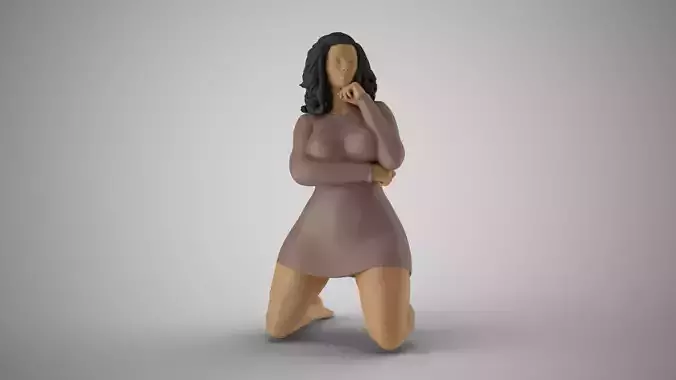Seditious Woman 2 3D print model