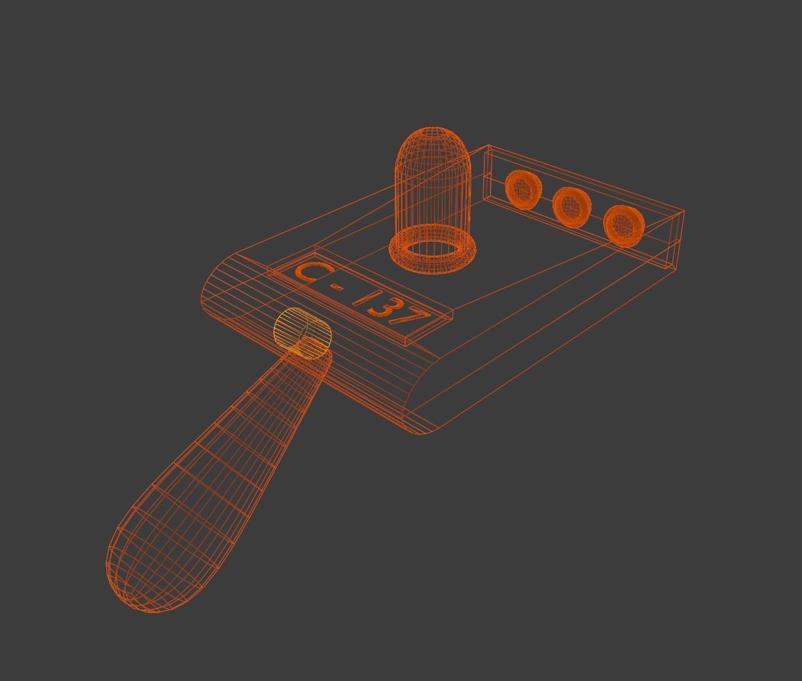 Rick and Morty Portal Gun 3D model_4
