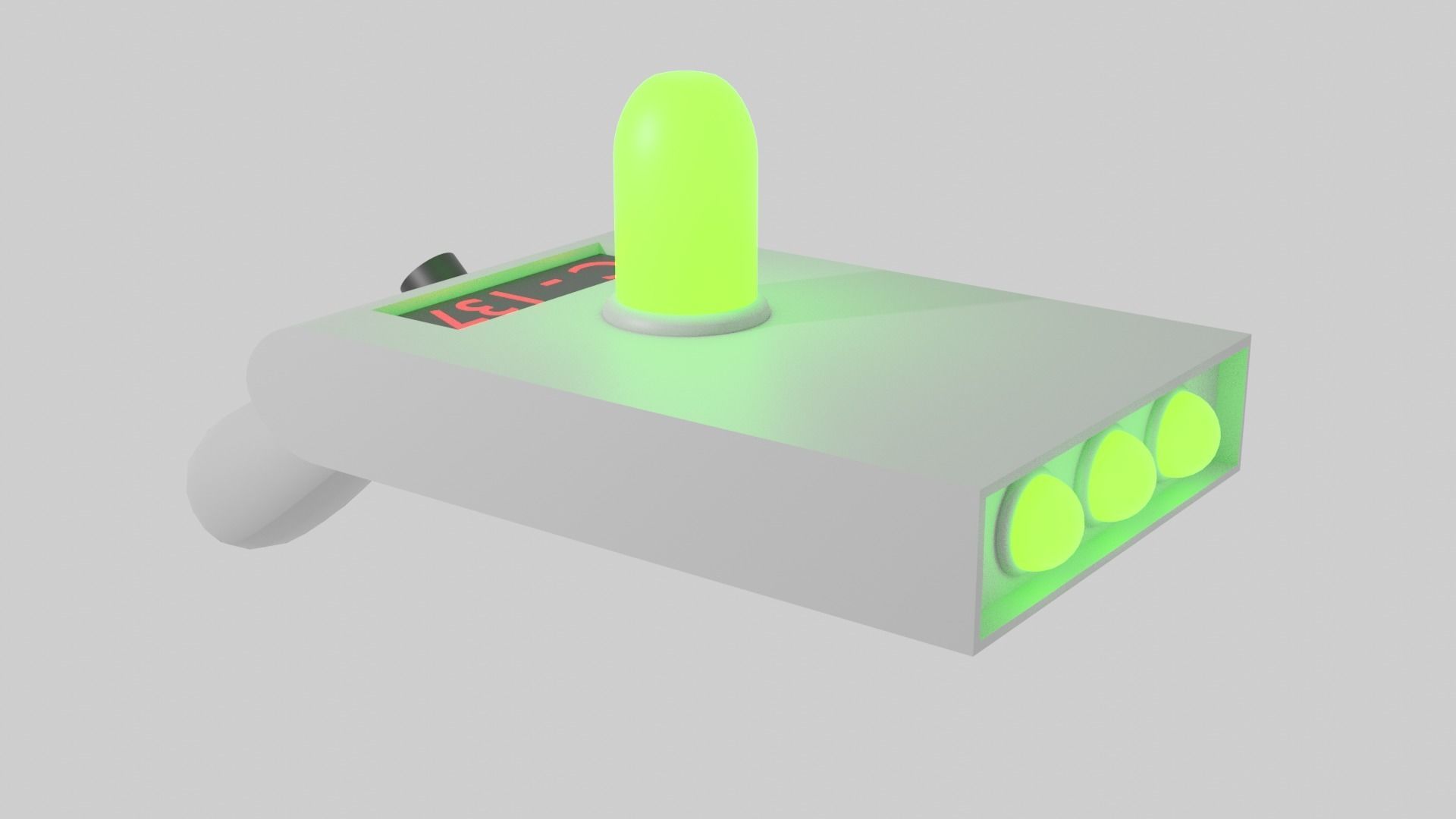 Rick and Morty Portal Gun 3D model_3