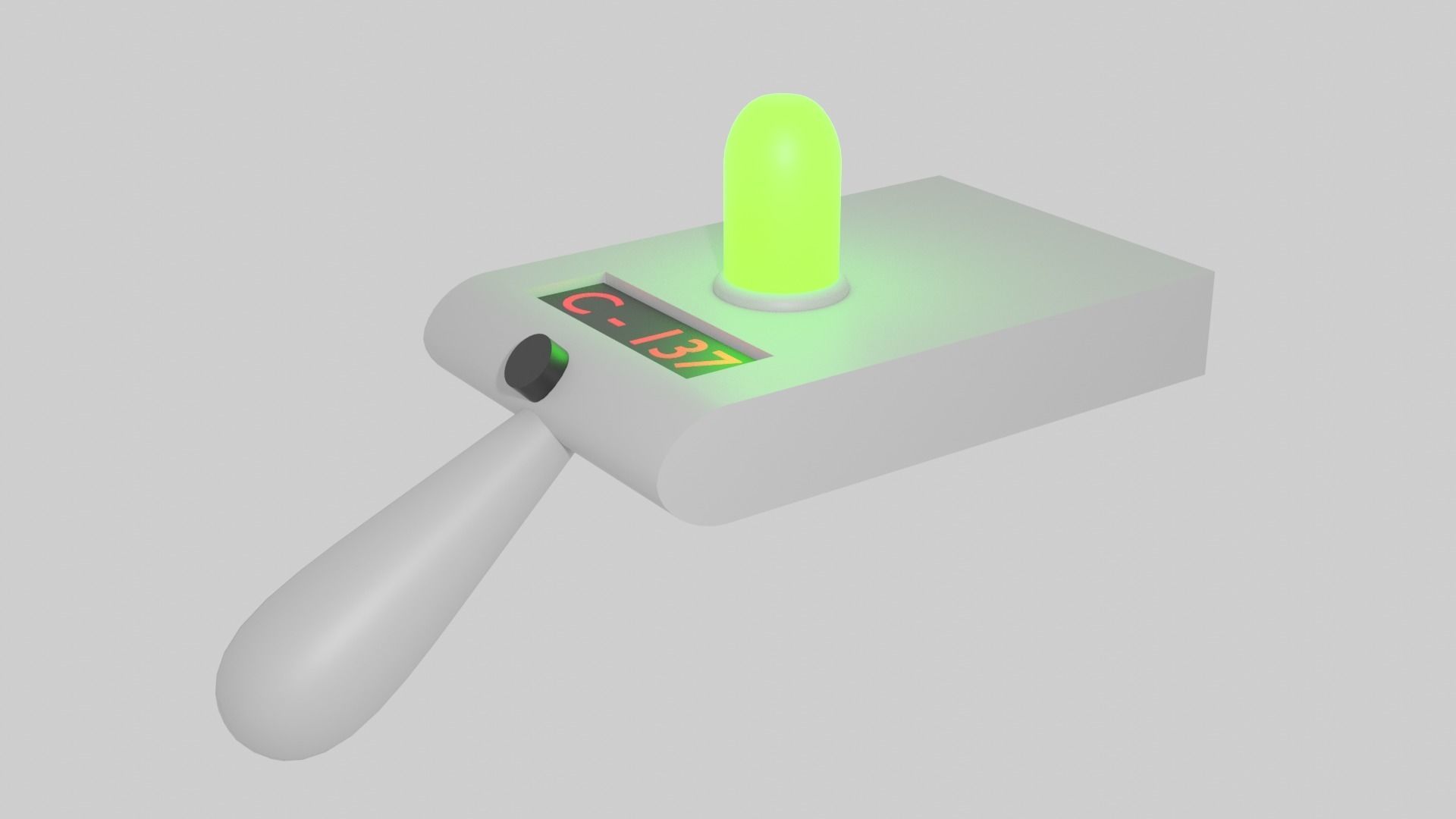 Rick and Morty Portal Gun 3D model_2