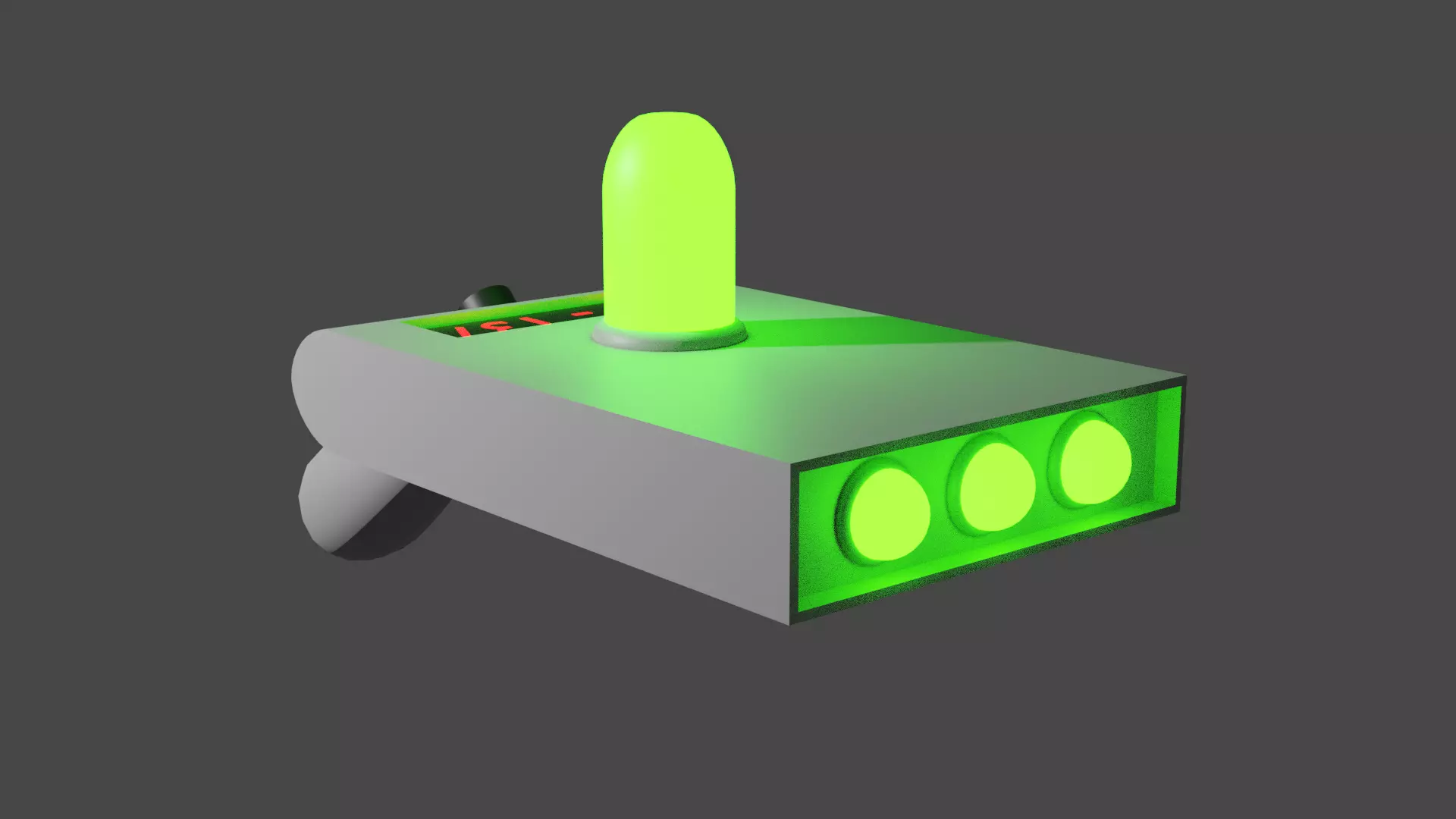 Rick and Morty Portal Gun 3D model_0
