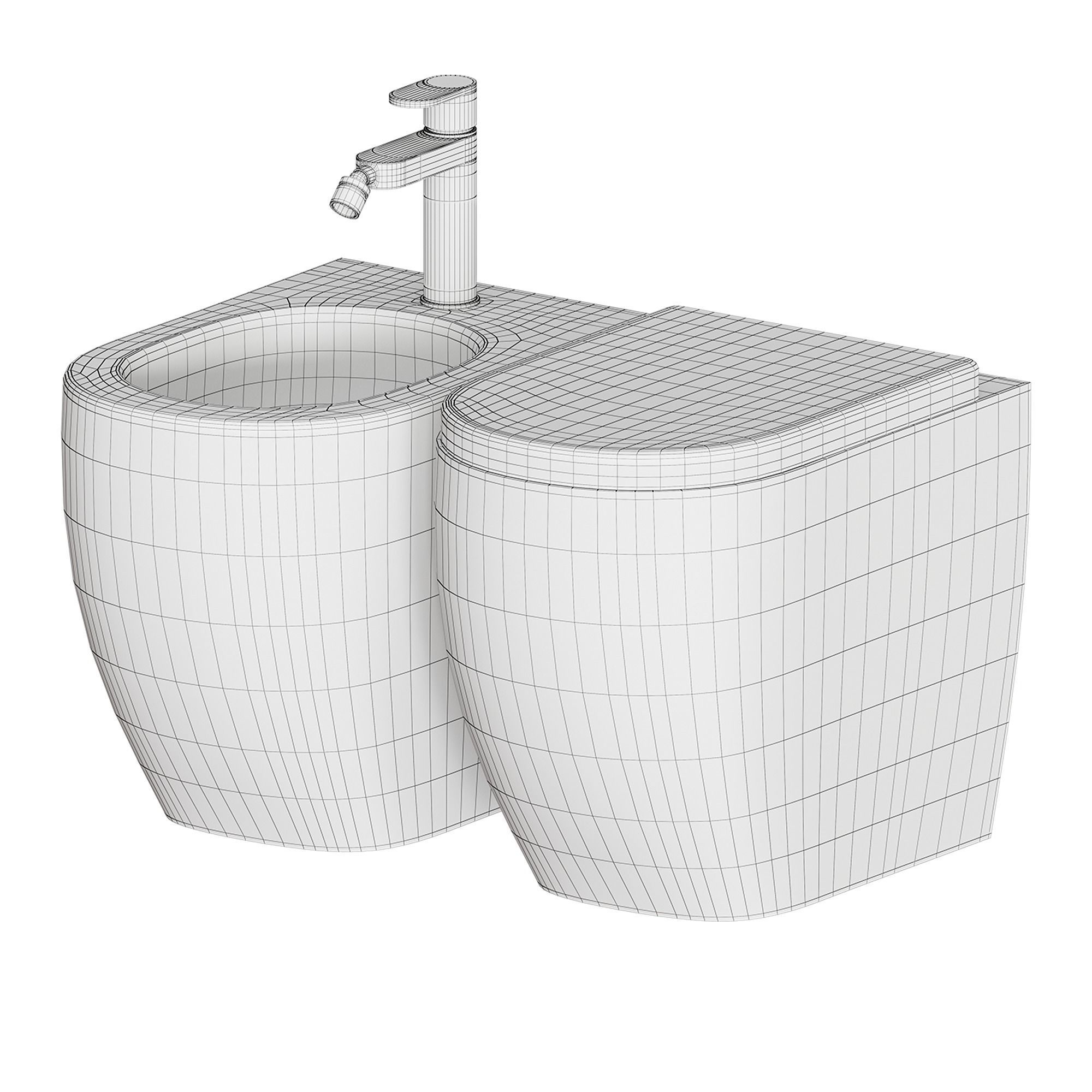 Ceramica Cielo SMILE WC 3D model_6