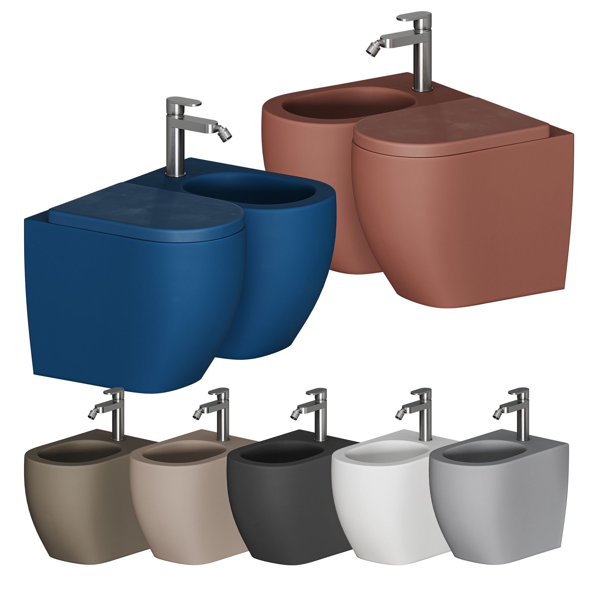Ceramica Cielo SMILE WC 3D model_3