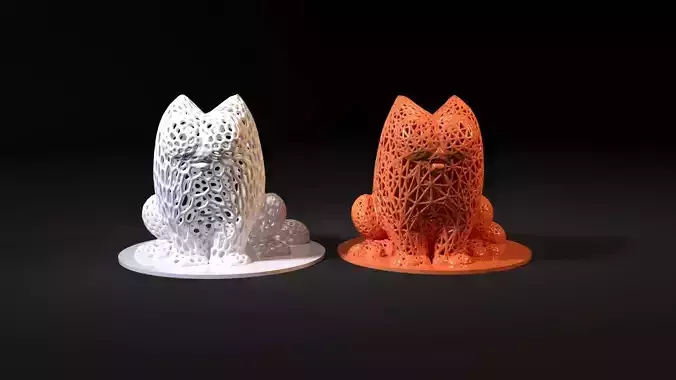 simonscat two cat sculptures