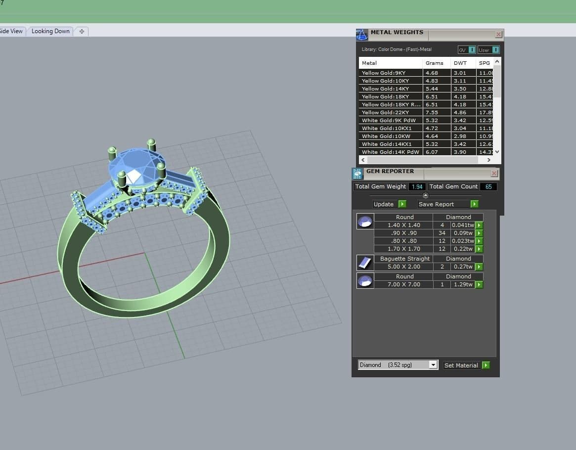 ring jewelry 3D print model_3