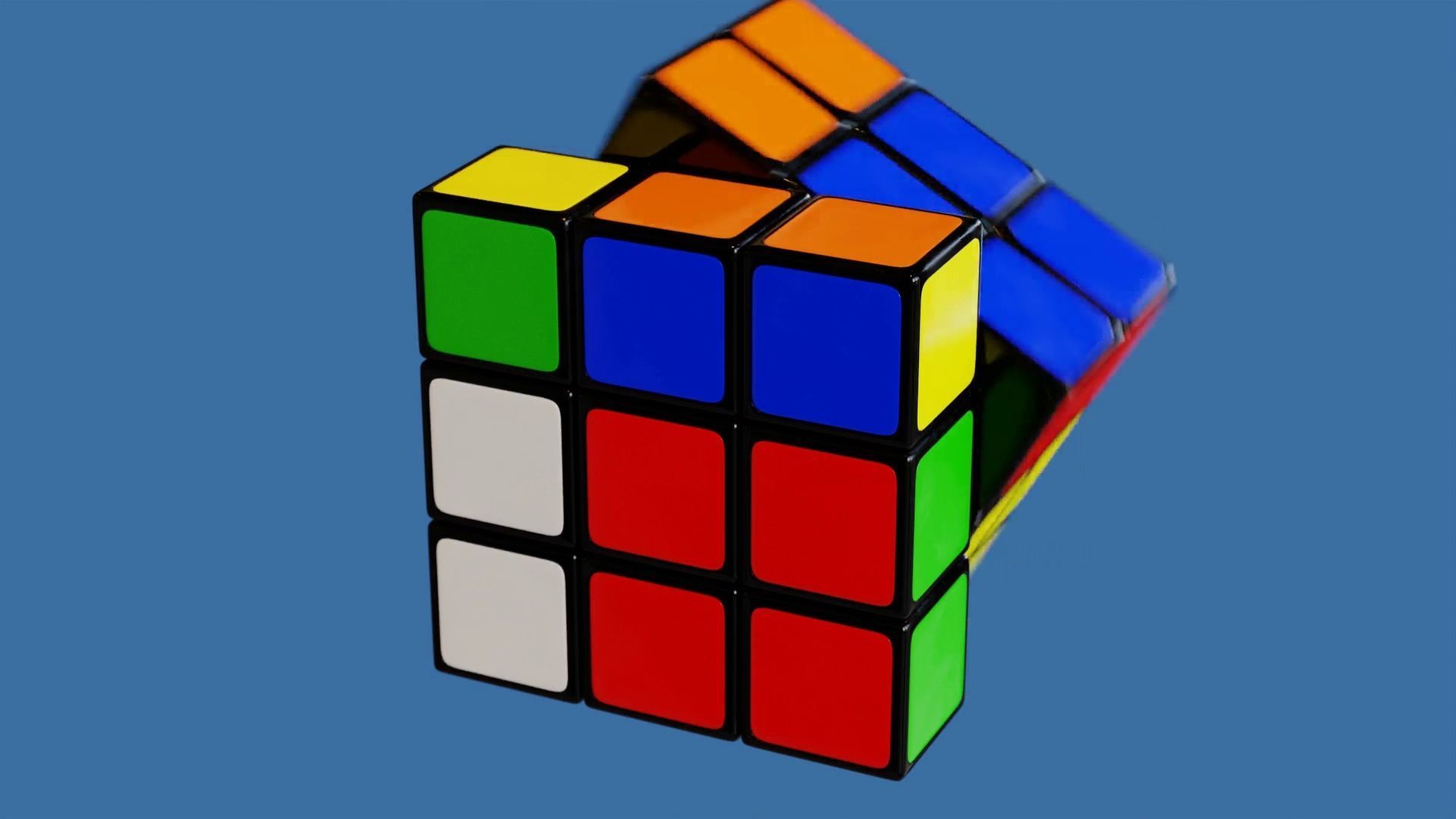 Realistic Rubiks Cube 3D model_19