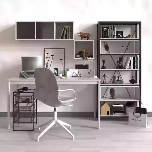 Office Furniture - Set 6 3D model