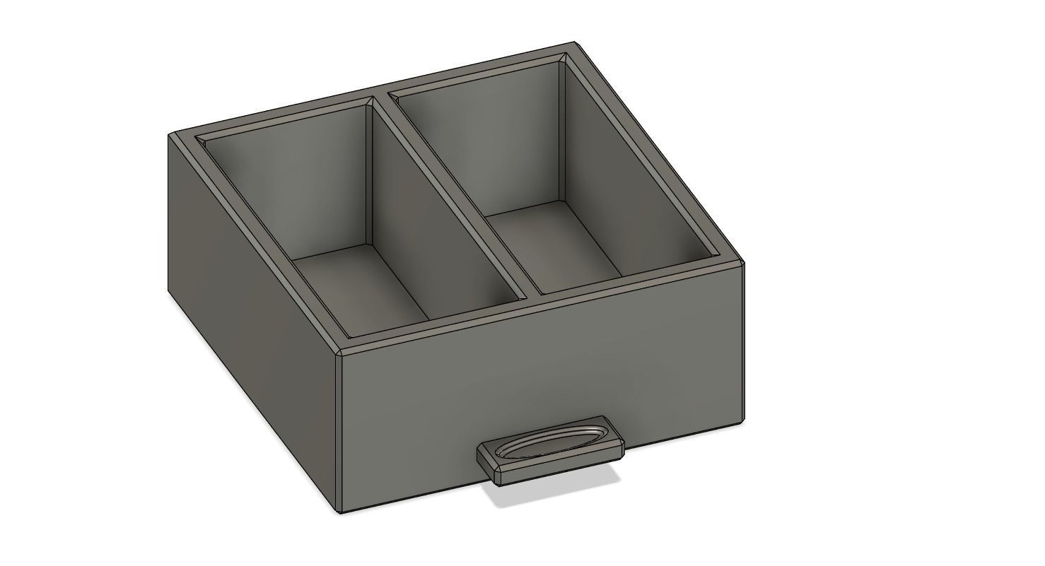 Deskor metal box with two sides 3D model_7