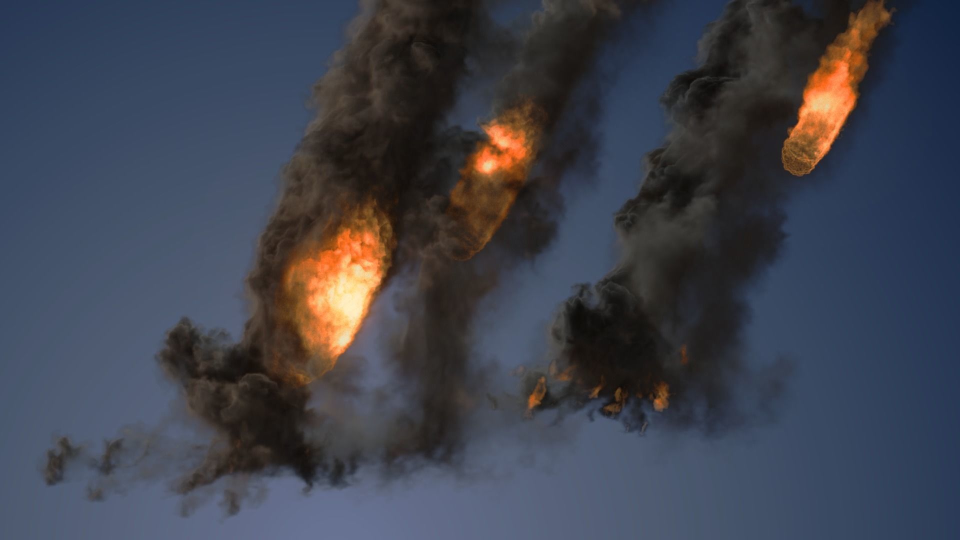 Meteor Strike 3D model_14