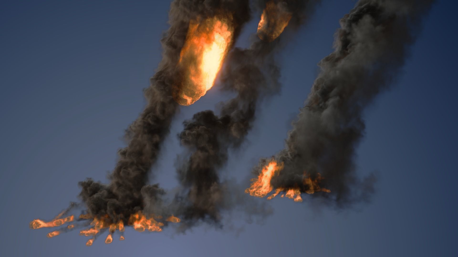 Meteor Strike 3D model_11