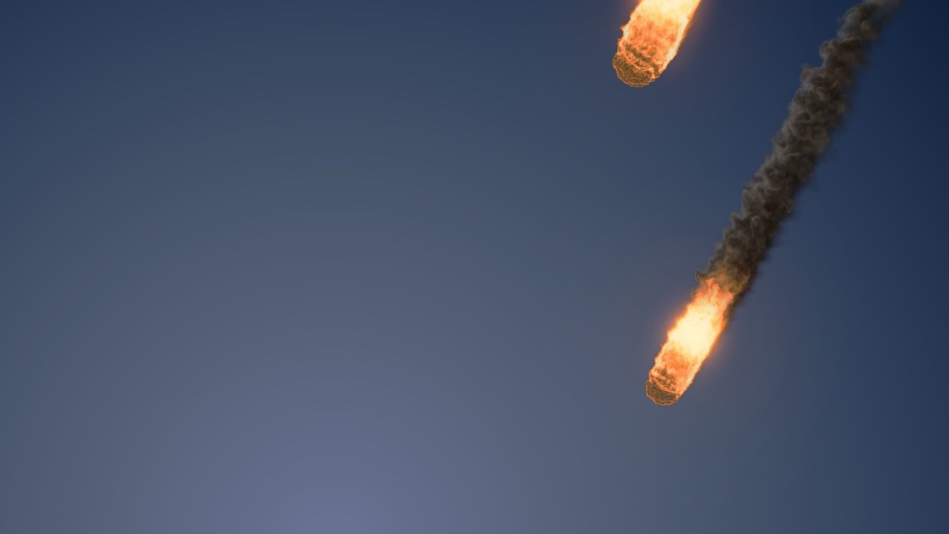 Meteor Strike 3D model_1