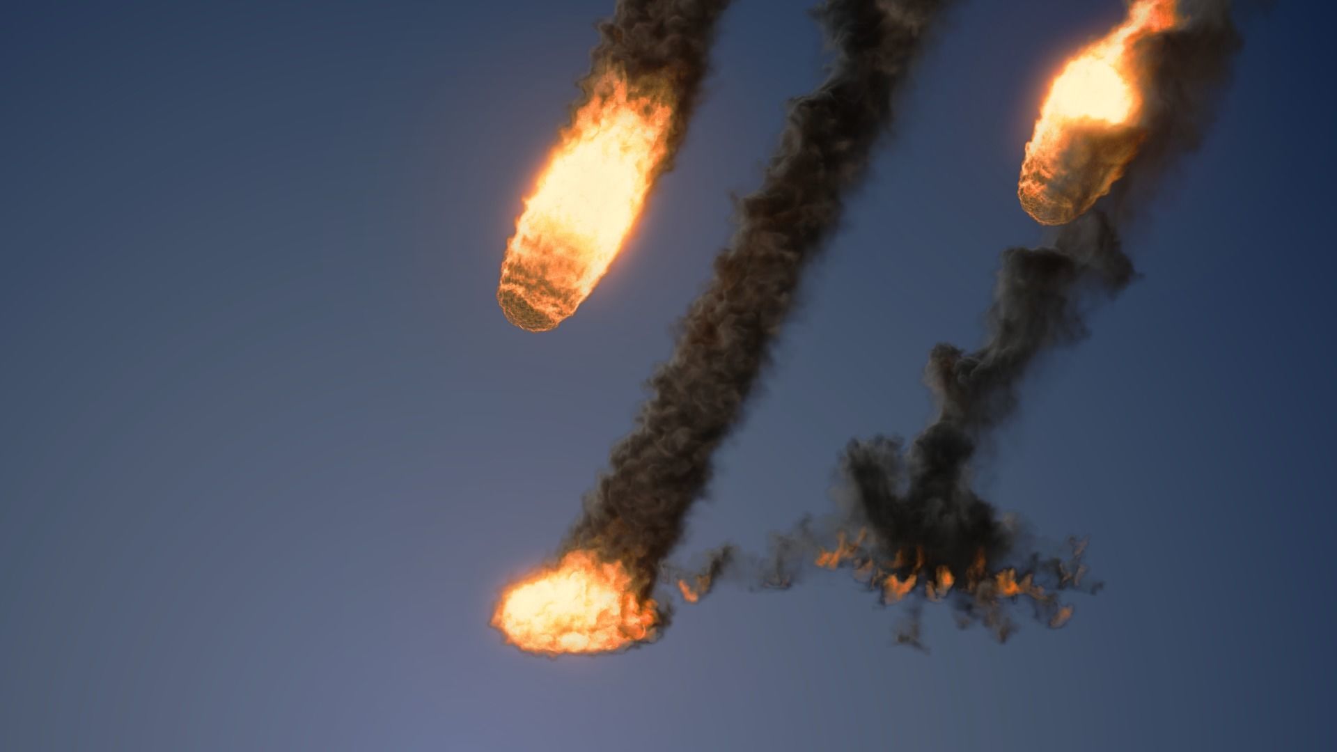 Meteor Strike 3D model_4