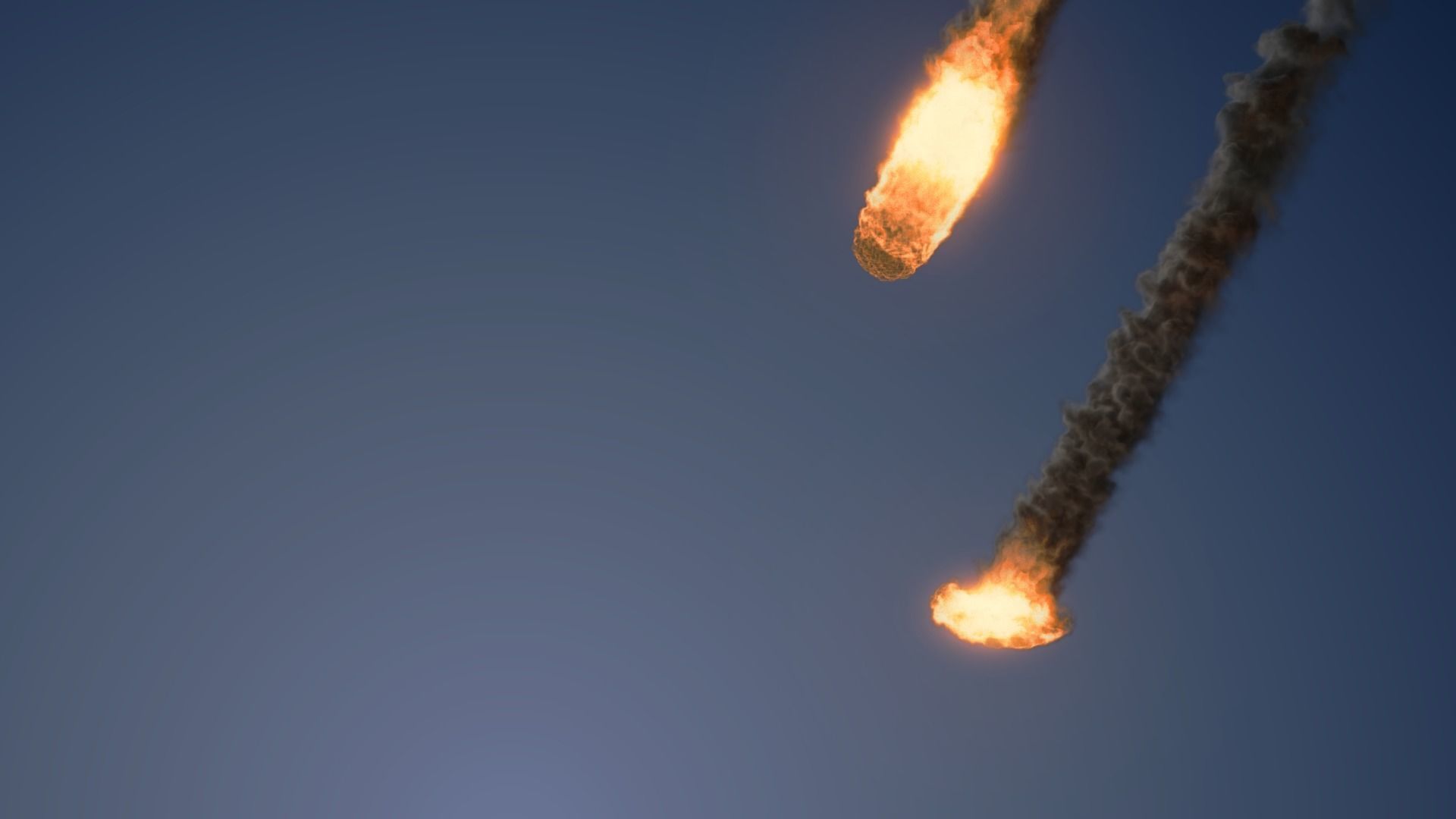 Meteor Strike 3D model_2