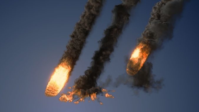 Meteor Strike 3D model
