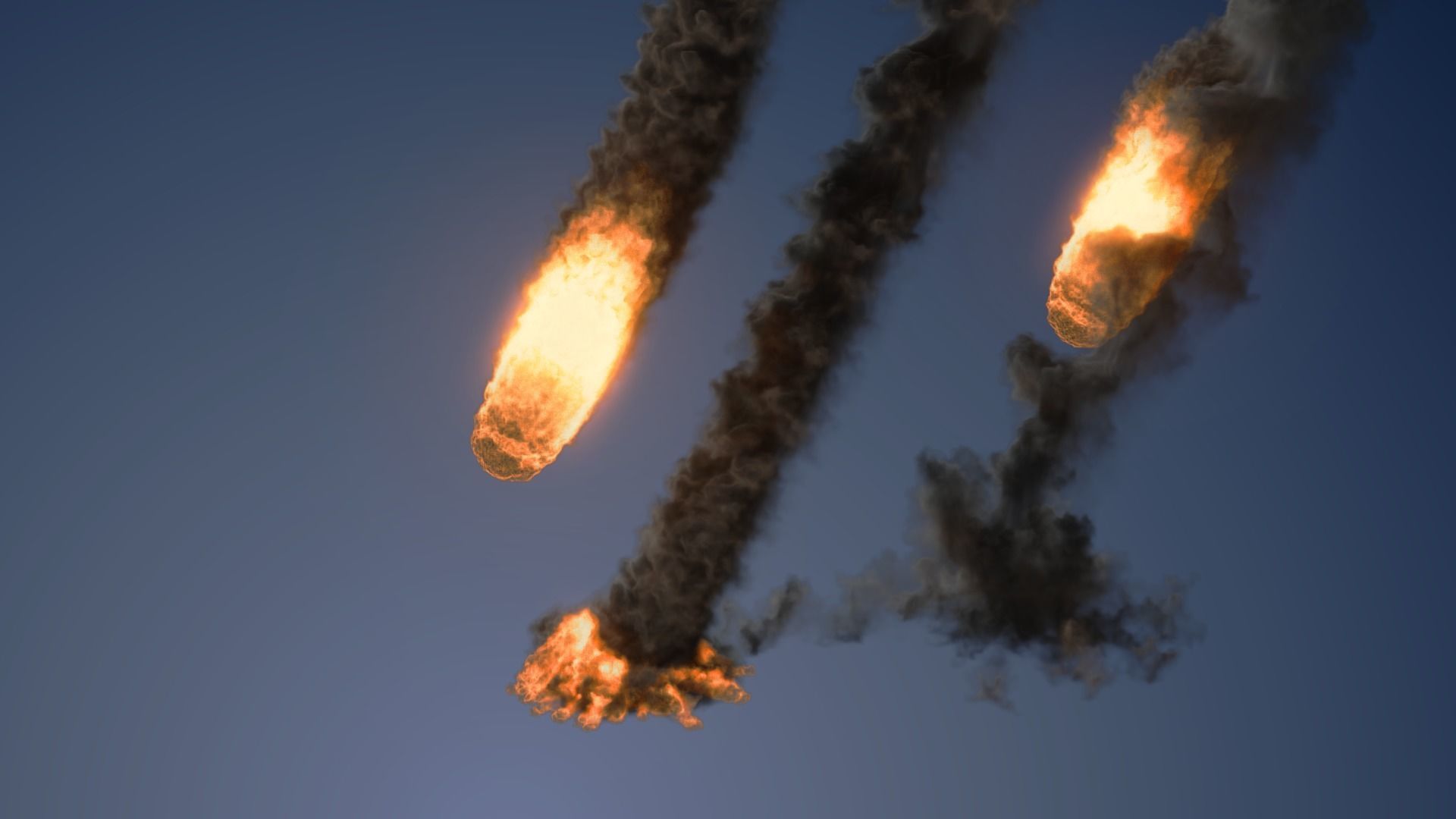 Meteor Strike 3D model_5