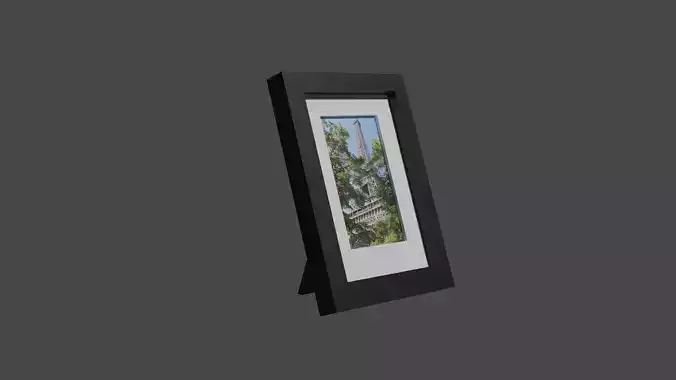 Standing Picture Frame Free 3D model