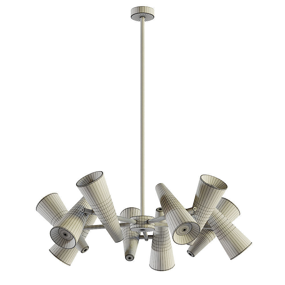 Maytoni Giro MOD095PL-10W hanging lamp 3D model_1
