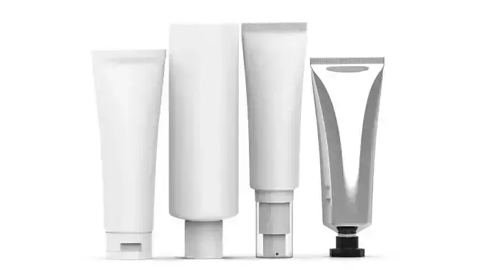 COSMETICS TUBE Low-poly 3D model