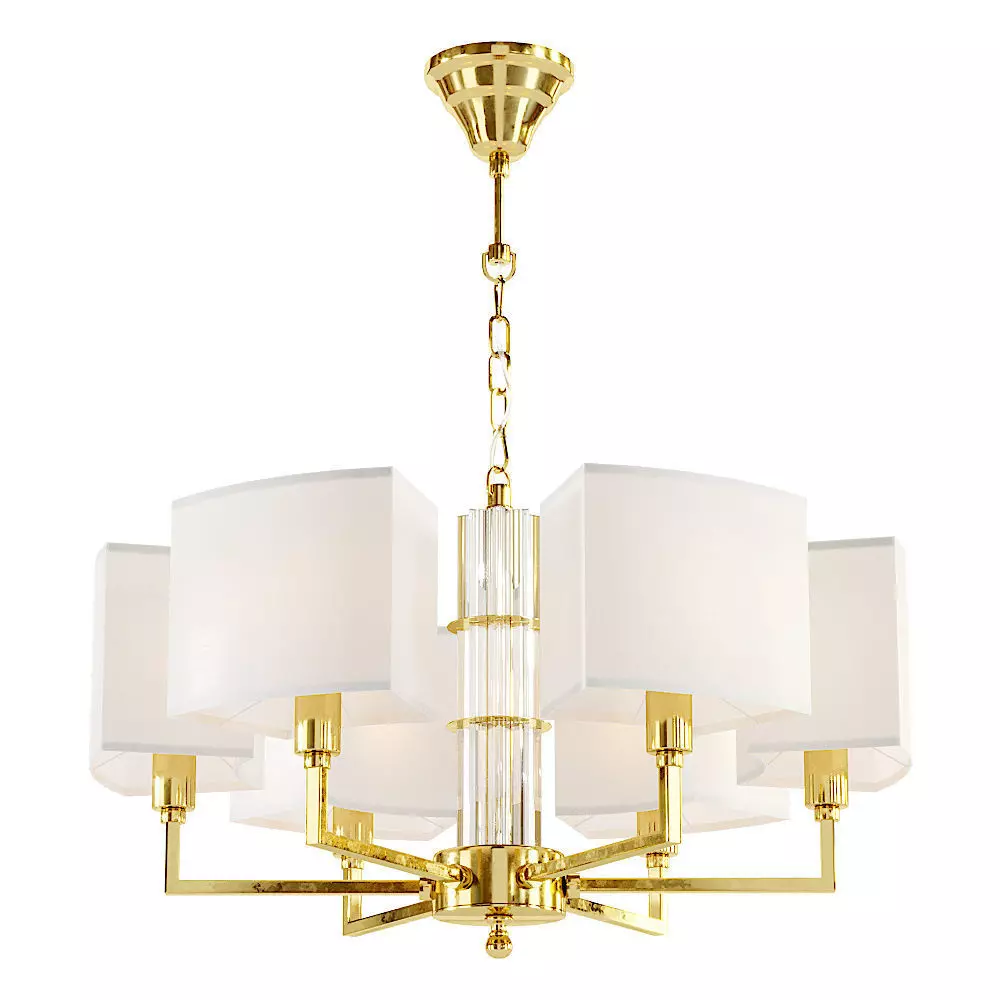 Maytoni Metropolitan H015PL-06G chandelier 3D model_0