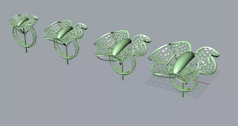 fusion ring 3D print model_0