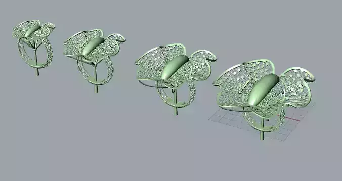 fusion ring 3D print model