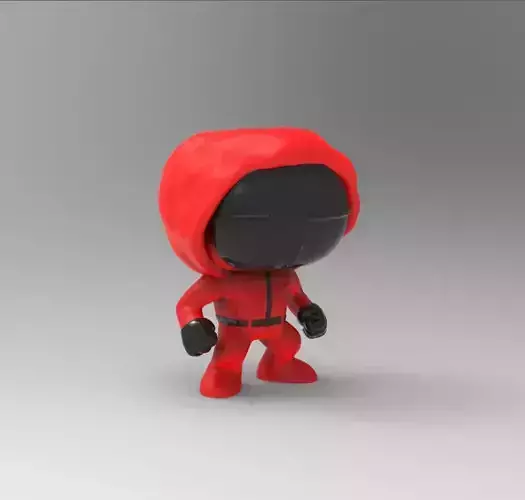 funko pop squid game  juego del calamar sin marca netflix 3D print model