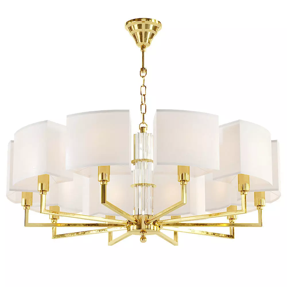 Maytoni Metropolitan H015PL-10G chandelier 3D model_0