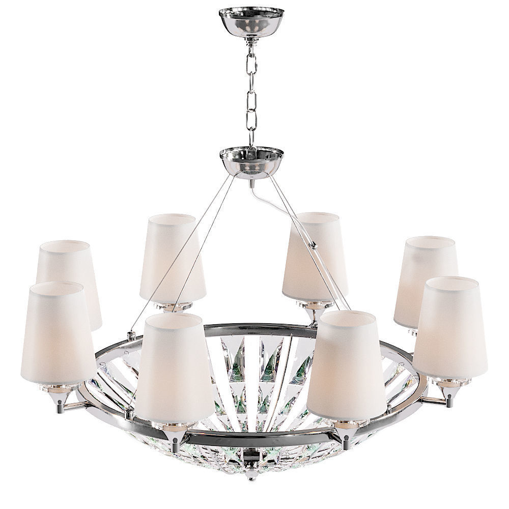 Maytoni Pantheon H021PL-08CH chandelier 3D model_1