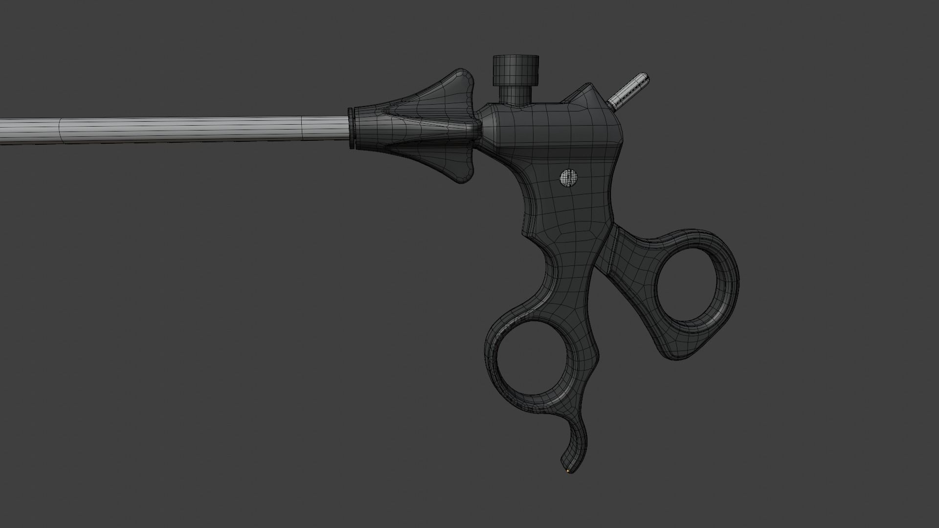 3D model of Laparoscopic forceps 3D model_10