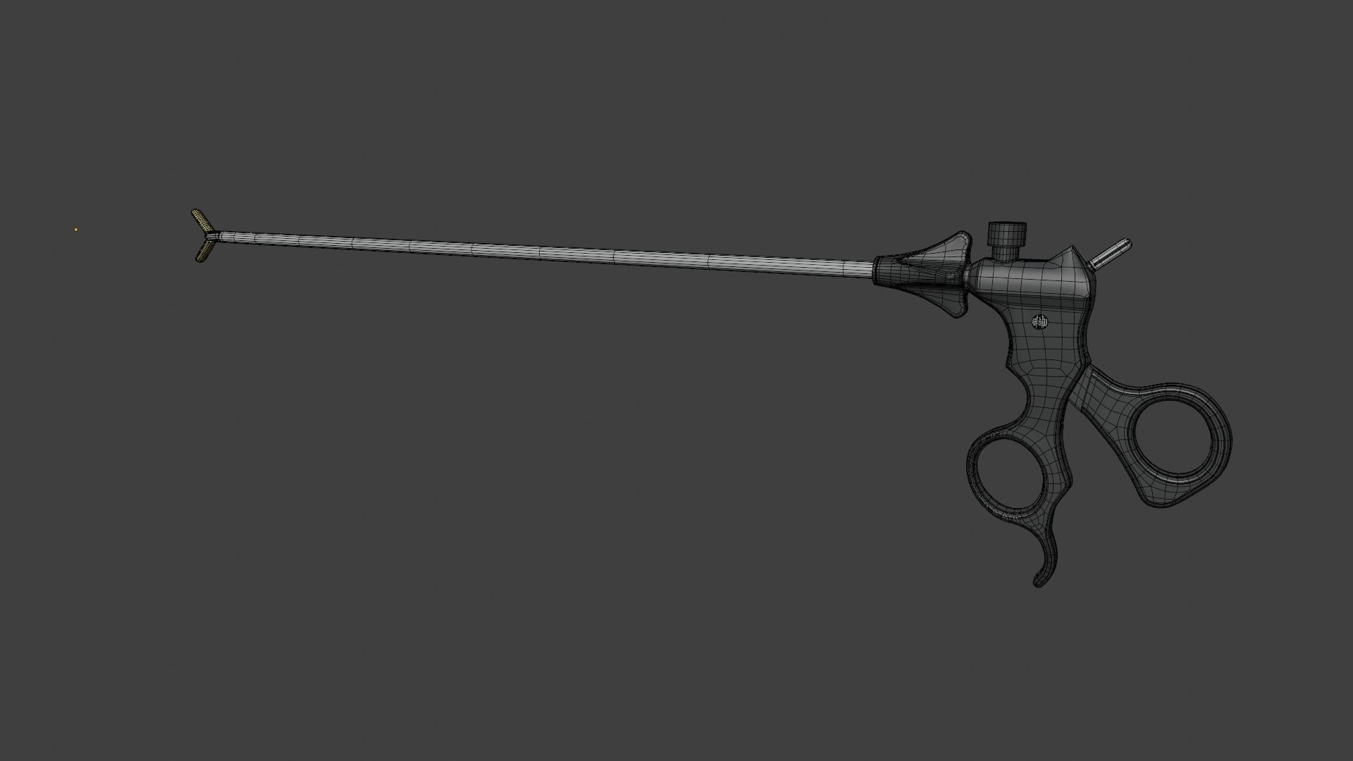 3D model of Laparoscopic forceps 3D model_8