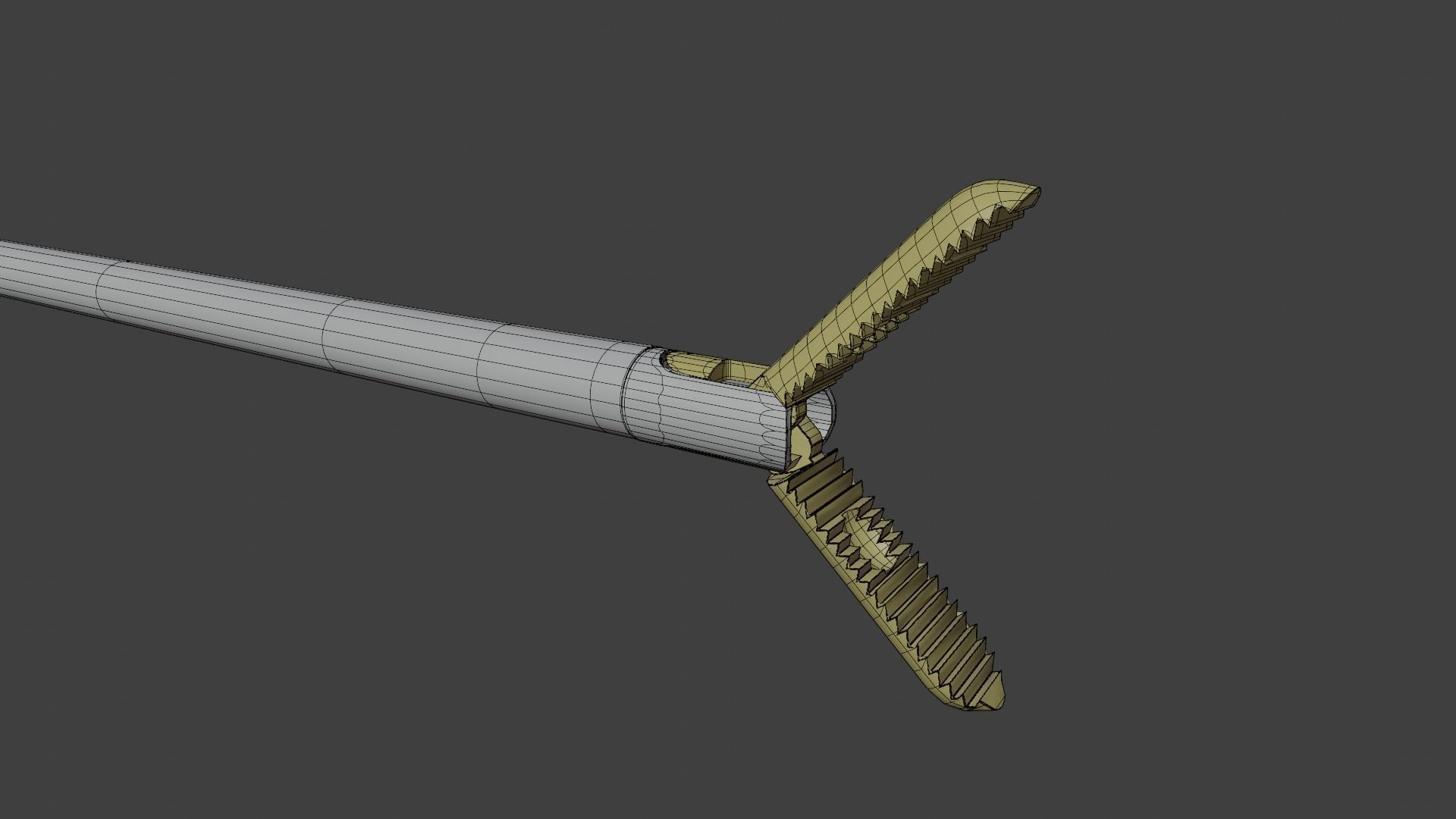 3D model of Laparoscopic forceps 3D model_9
