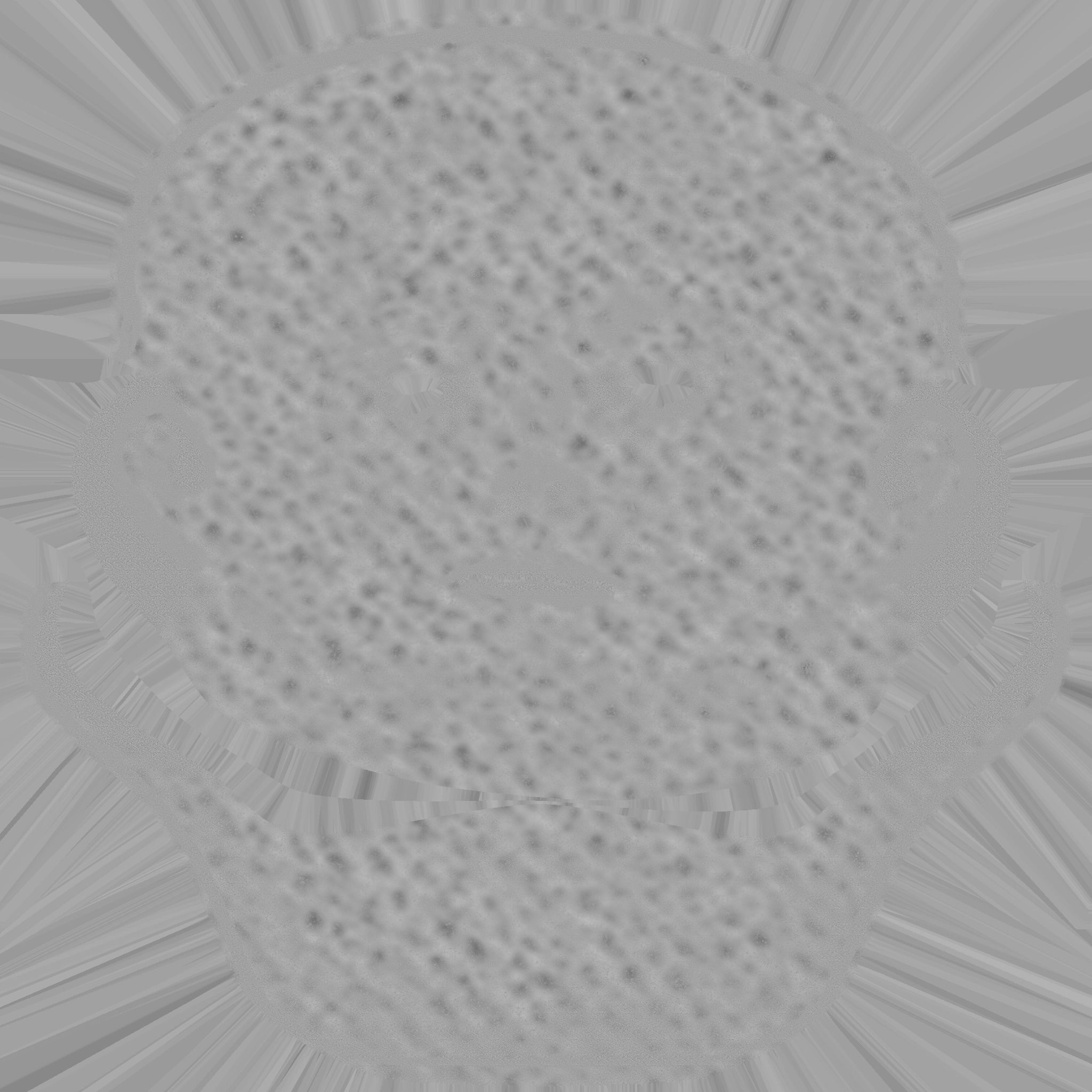 Michael Myers Halloween Mask 03 Scars - Character Design Low-poly 3D model_18