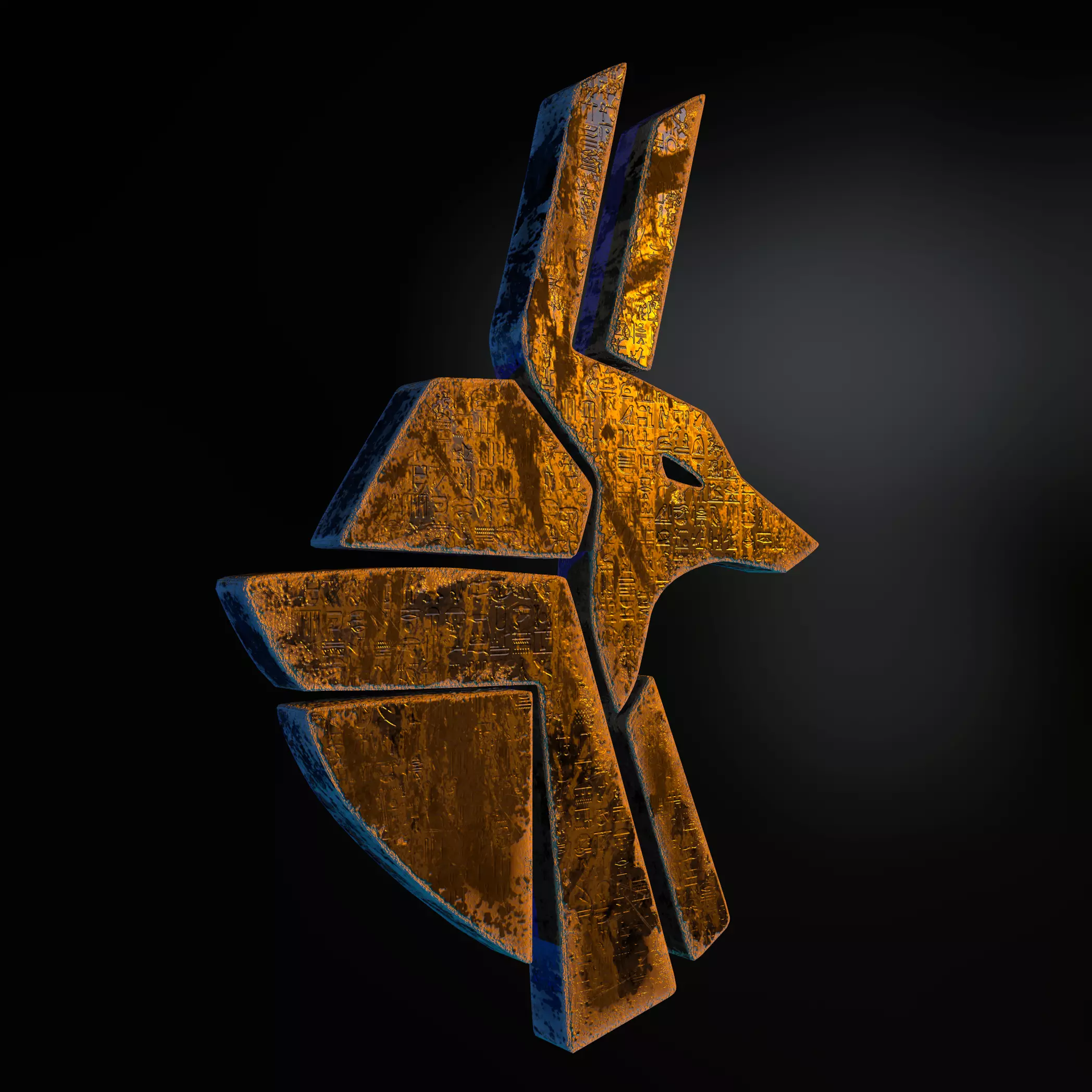 Egypt symbol 3D model_0