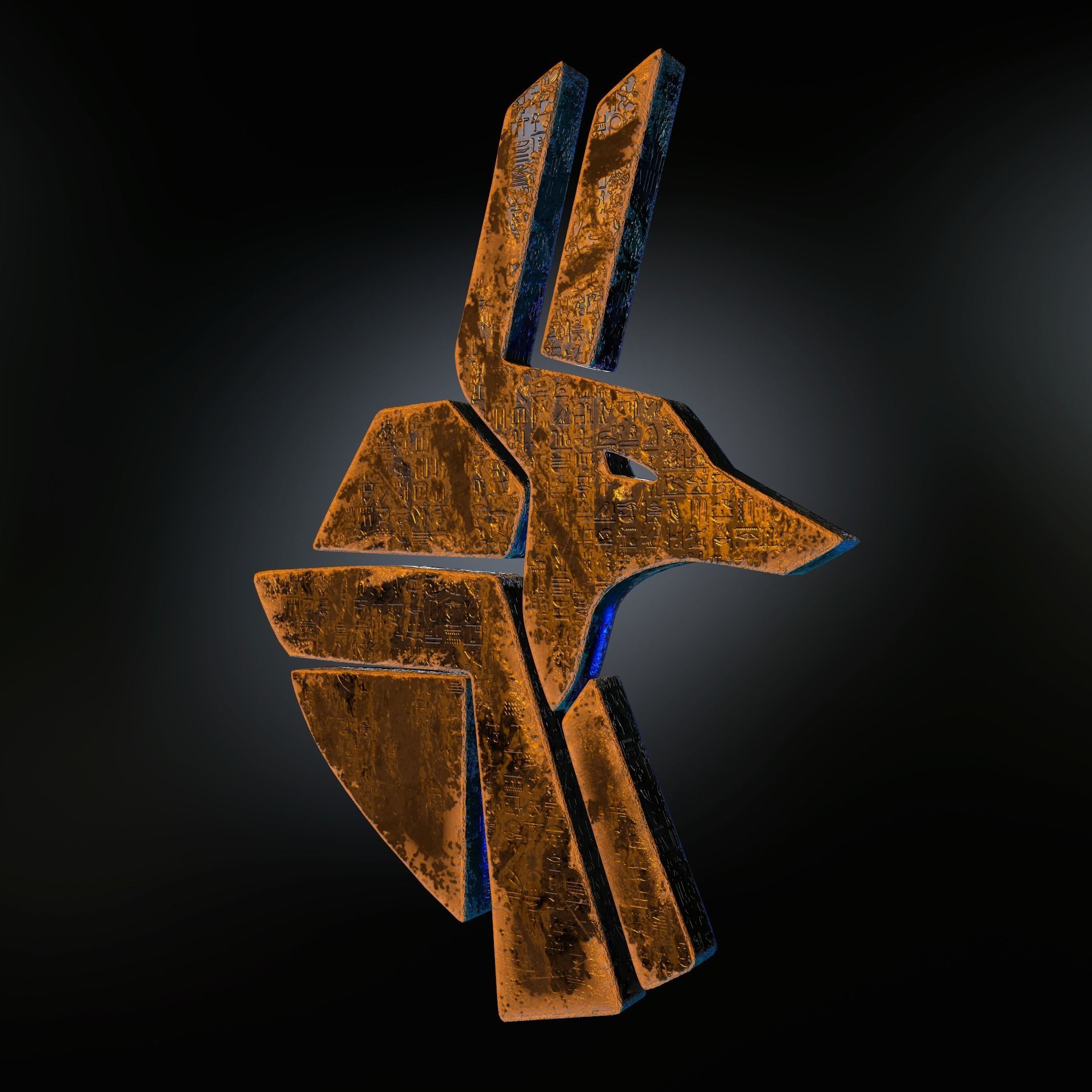 Egypt symbol 3D model_1