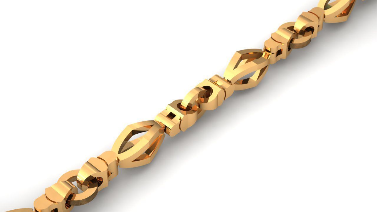 Eslabon para cadenas chain link E2016-6 3D print model 3D print model_2