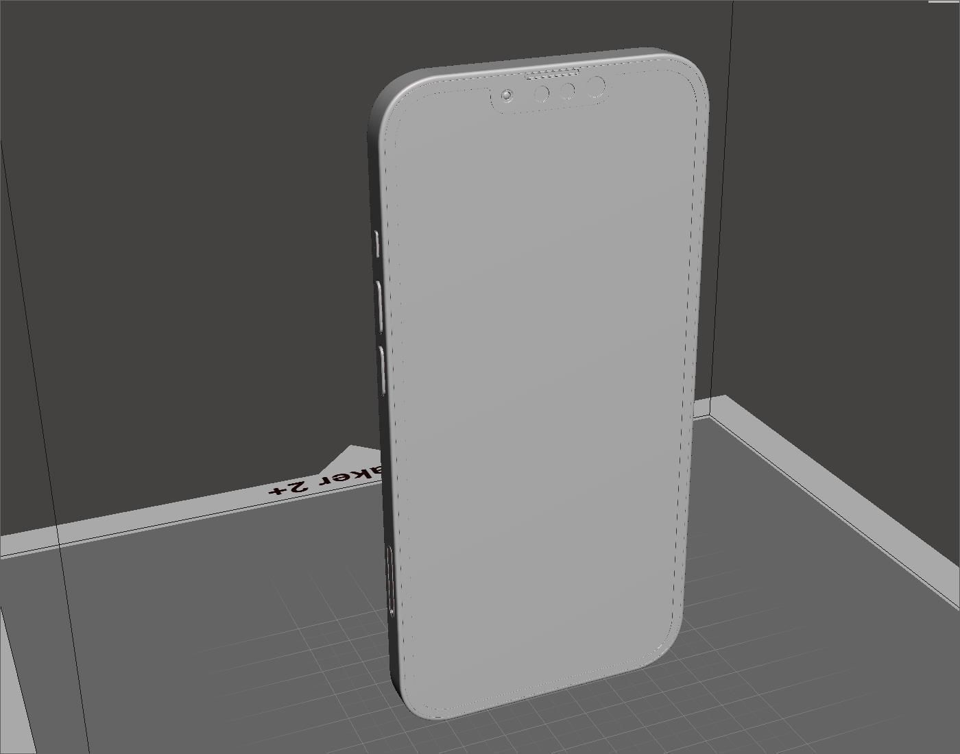 3d print Apple iPhone 13 3D model_37