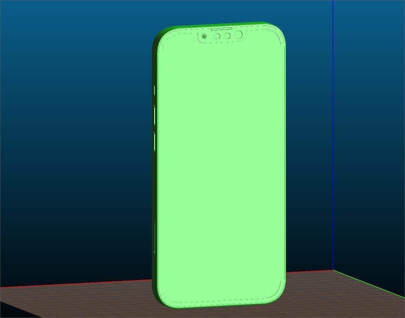 3d print Apple iPhone 13 3D model_33