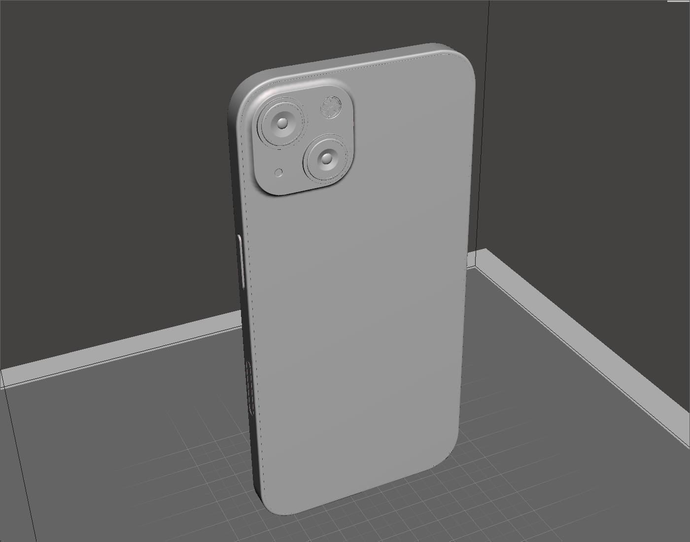 3d print Apple iPhone 13 3D model_36