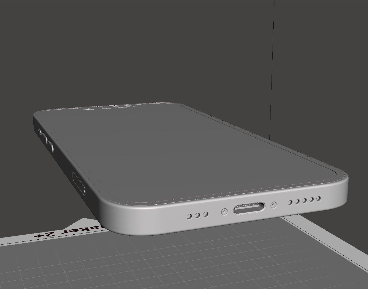 3d print Apple iPhone 13 3D model_40