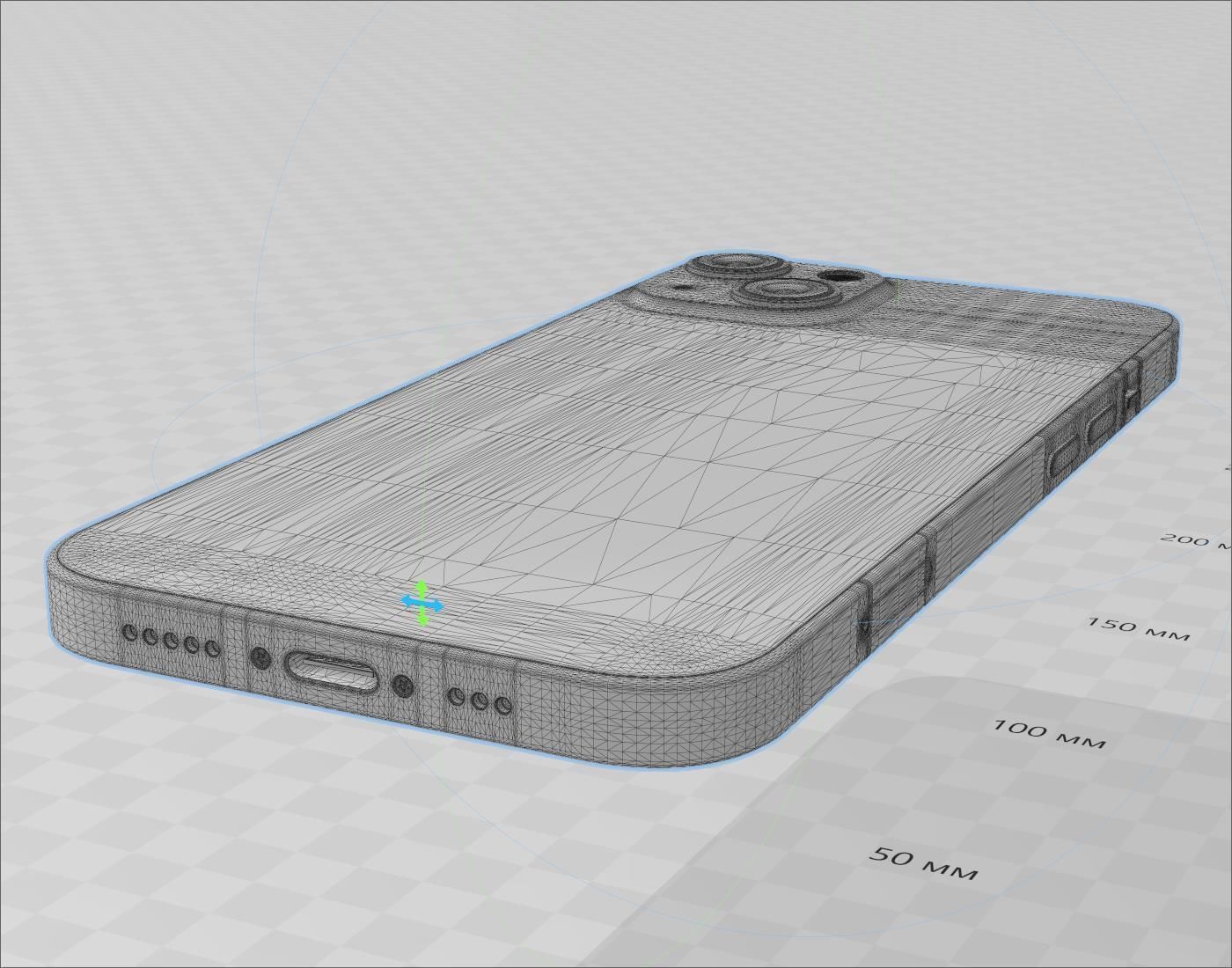 3d print Apple iPhone 13 3D model_32